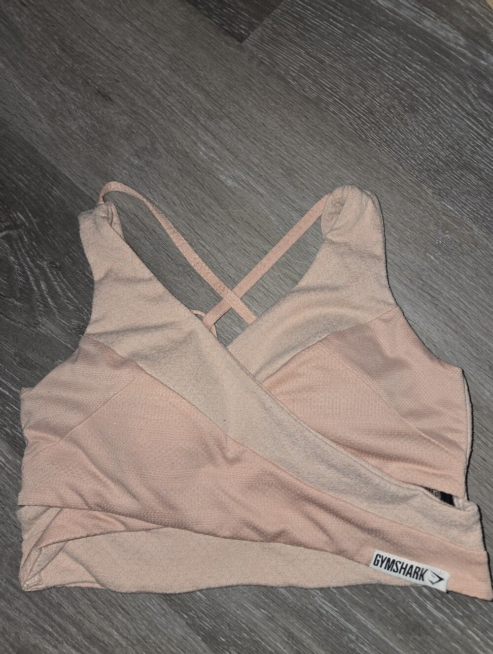 Gymshark Pink Cross-Back Sports Bra